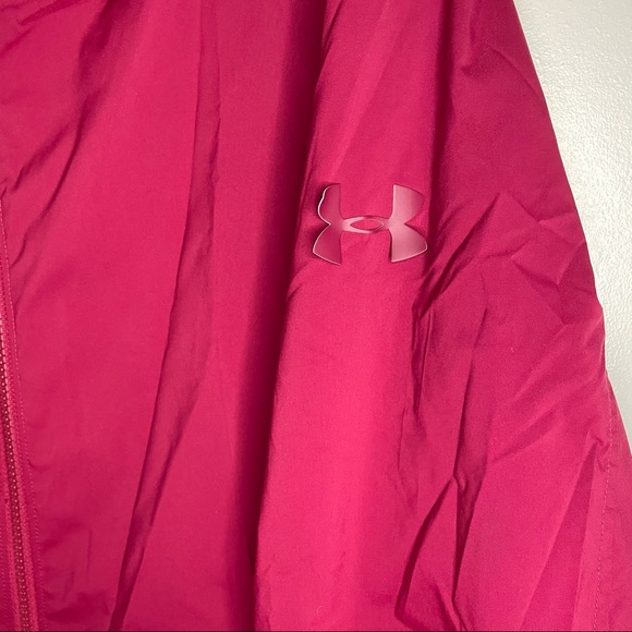 Burgundy under armour jacket - Picture 4 of 6